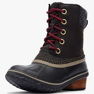 Women’s Sorel Slimpack II Lace duck boots.
